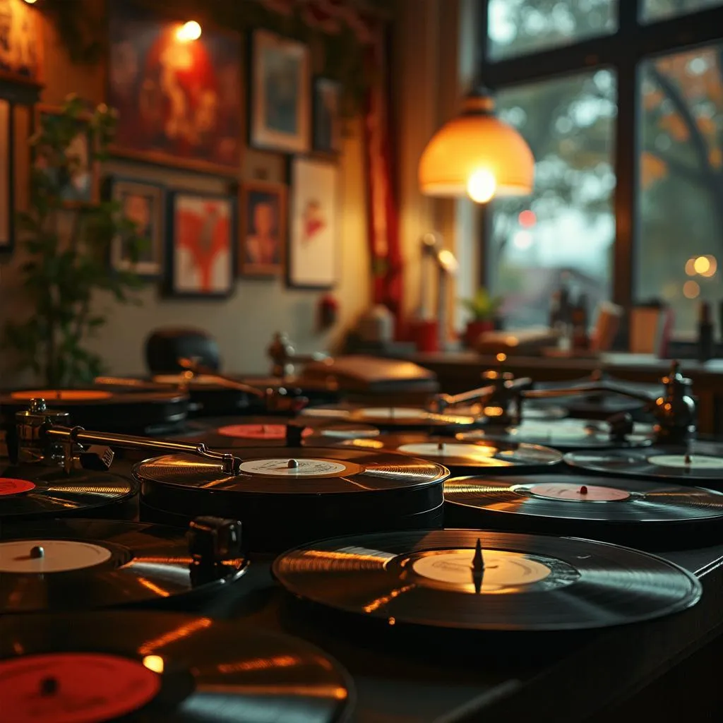 Workshop s vinyl platňami