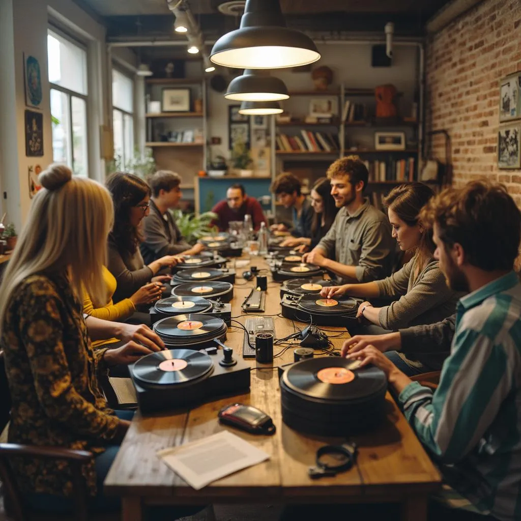 Retro workshop s vinylom